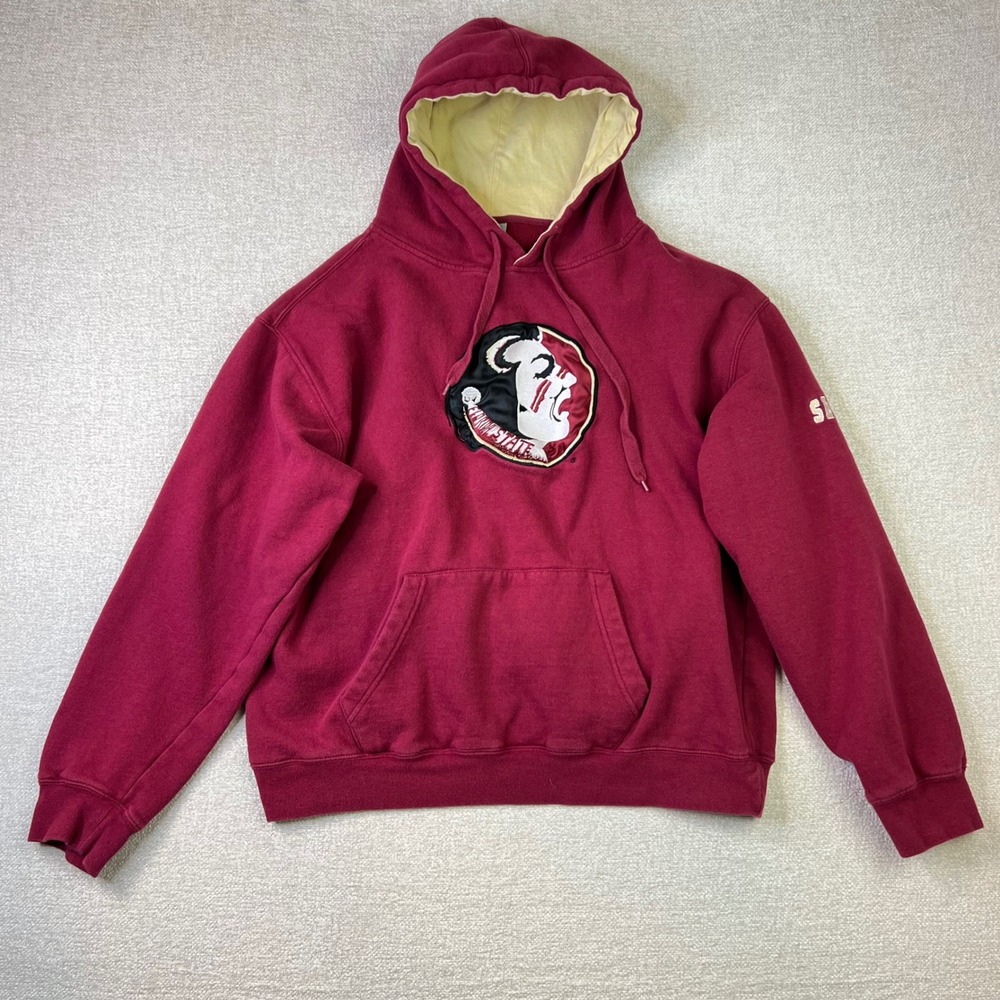 Stadium Athletics Florida State Seminoles FSU Hoodie Mens XL Maroon Garnet NCAA